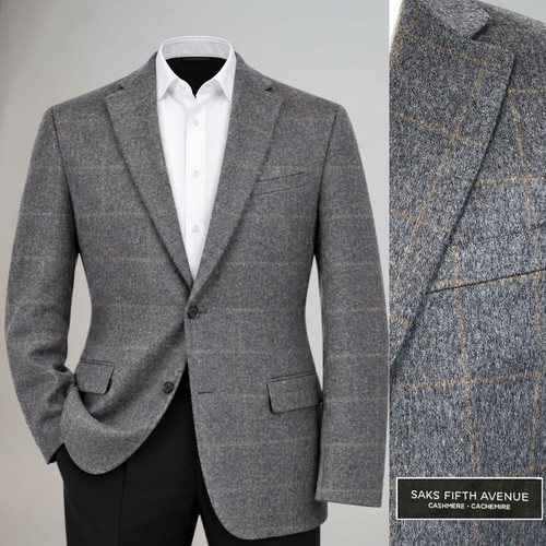 Saks 100 brushed cashmere - saks, 100%