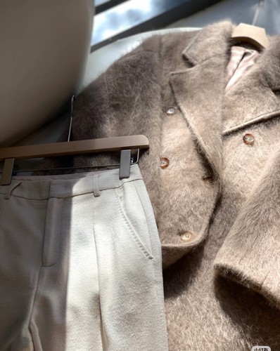 Women brushed wool - women,