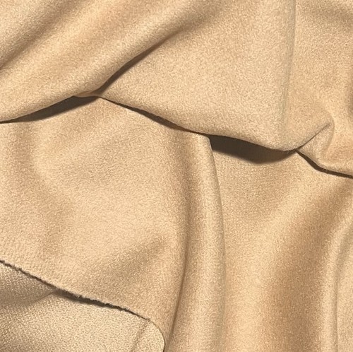 Camel 100 coat wool - wool,