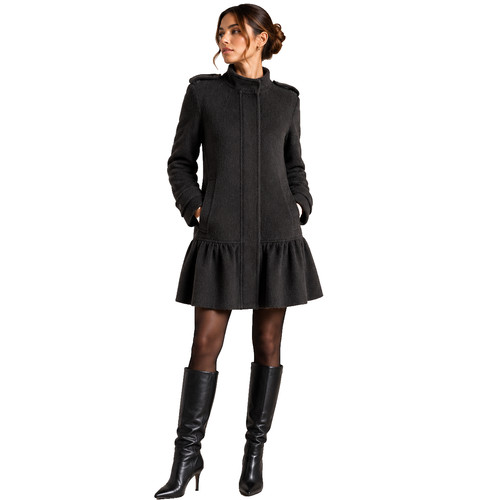 Burberry prorsum coat black - burberry,