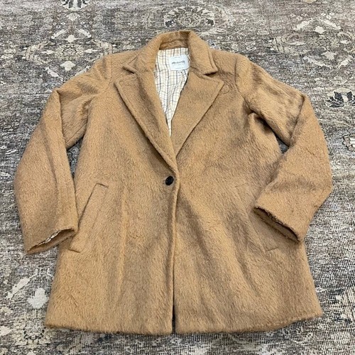Madewell womens camel fuzzy - madewell,