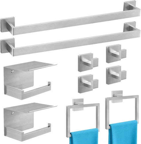 Piece bathroom accessories - 10-piece,