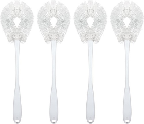 Toilet bowl brush curved - brush, w/curved