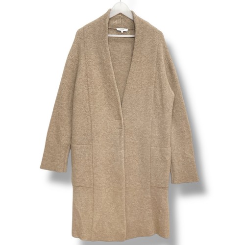 Vince collarless cardigan coat - vince,