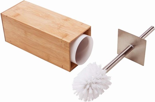 Bamboo toilet bowl - toilet, cleaner